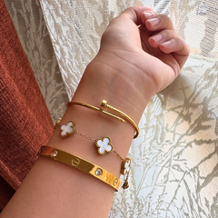 Trinity™ - Juego de 3 pulseras de oro