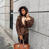 Aurélia™ - Chaqueta de aviador de piel de oveja