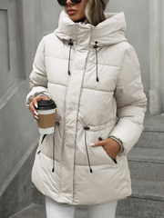 Élodie™ - Abrigo de invierno con capucha