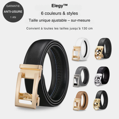 Elegy™ - Ceinture automatique Easy-Click en cuir pour femmes