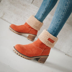 Louise - Botas de invierno con doble pelo 